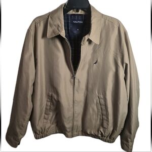 Nautica Men's Beige Windbreaker